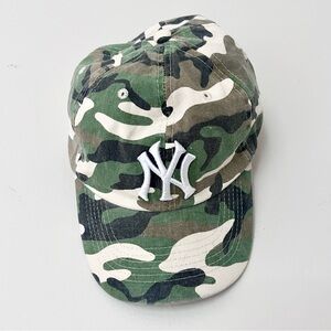 Camo Baseball Hat New York Yankees x Budweiser Camouflage SnapBack Cap Casual